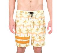 Hurley Block Party 18' Board Shorts, Verde, 36 Uomo