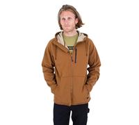 Hurley Cabrillo Heat-Pile con Zip Intera Maglione Pullover, Bronzato, XL Uomo