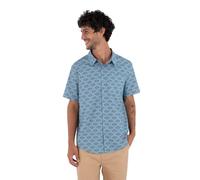 Hurley Printing Press Arbore Short Sleeve Shirt Blu M Uomo