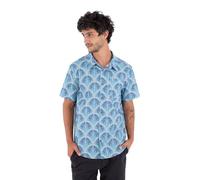 Hurley Camicia a Maniche Corte da Uomo - Printing Press Palm