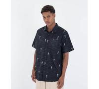 Hurley Camicia a Maniche Corte Uomo - OAO Lido Stretch, M, Bone