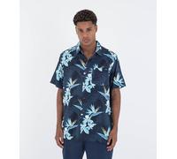 Hurley Camicia a Maniche Corte Uomo - Rincon, S, Black