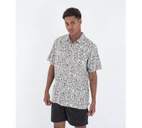 Hurley Camicia a Maniche Corte Uomo - Rincon, S, White