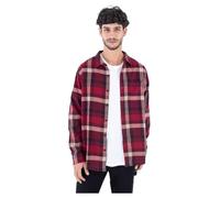 Hurley Camicia Manica Lunga Uomo - Portland Organic Flannel, Matador, XL