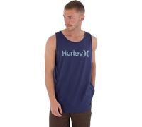 Hurley Canotta da Uomo con Logo Destroyer Blu Navy, Maglietta da Surf