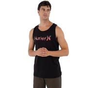 Hurley Canotta da Uomo con Logo Nero da Surf