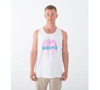 Hurley Canotta Uomo - Palm World, S, Lavender Mist