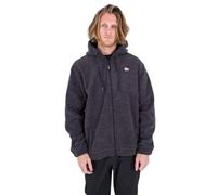 Hurley Canyon Burrito Full Zip Maglione Pullover, Dk Pietra Grigio, S Uomo