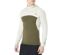 Hurley Coast Guard Hooded Surf Top Maglietta, Cargo, S Uomo