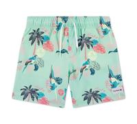 Hurley Costume da Bagno Pull-On Bambino, Verde, 3-4 Anni