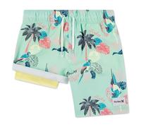 Hurley Costume da Bagno Pull-On Bambino, Verde, 6-7 Anni