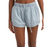 Hurley Cindy Chambray Shorts Pantaloncini Bermuda, Blu (New Age Bleach), S Donna
