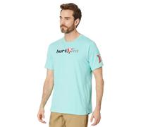 Hurley Evd 25a S1 SS T-Shirt, Nebbia Tropicale Htr, S Uomo