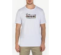 Hurley Evd Oao Islander Short Sleeve White Taglia: S | T-shirt stampate Outlet | Uomo | Bianco
