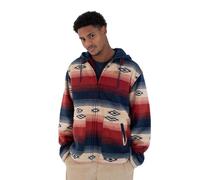 Hurley Felpa con Cappuccio Uomo-Easy Rider Sherpa, Forza Notturna, XXL