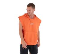 Hurley Tr Muscle Hood Short Sleeve Sweatshirt Arancione L Uomo