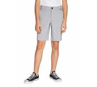 Hurley Giovanile Ibrido Dritto Pantaloni Corti, Grigio Lupo, M(10/12)