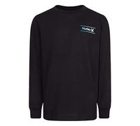 Hurley Hrlb One & Only Slash L/S Tee Maglietta, Nero, 8 Anni Bambini e Ragazzi