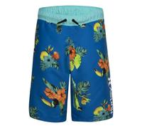 Hurley Hrlb Parrot Floral Pull On SWM Pantaloncini da Board, Blu Nettuno, 122 Bambino