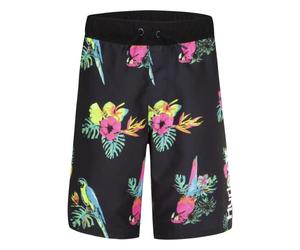Hurley Hrlb Parrot Floral Pull On SWM Pantaloncini da Board, Multicolore, 128 Bambino