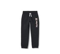 Hurley Hrlg One & Only Fleece Jogger Pantaloni, Nero Erica, 4 Años Bambina