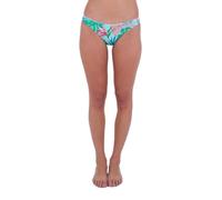 Hurley Java Tropical Rvsb Moderate Bottom Mutandine Bikini, Tide Pool, S Donna