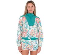 Hurley Kat Printed Windbreaker, Giardino Hawaiano, L Donna