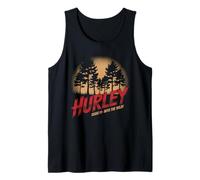 HURLEY KY Vintage Evergreen Sunset Ottanta Retrò Anni '80 Canotta