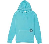 Hurley Lightweight Terry Fleece Po Felpa con Cappuccio, Harbor Green, L Uomo