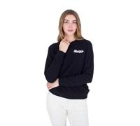 Hurley Logo Aloha Crew Maglione Pullover, Nero, XS Donna