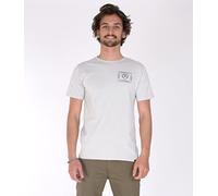 Hurley M Bengal SS Tee Maglietta, Platino Puro, S Uomo