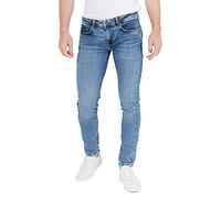 Hurley M Boris Slim Oceancare Denim Pantaloni Casual, Blu, 38 Uomo