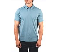 Hurley M Dri-Fit Harvey Solid Polo S/S, T-Shirt Uomo, Ozone Blue, S