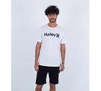 Hurley M Evd Wsh Core Oao Solid Tee, T Shirt Uomo, Bianca, M