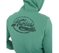Hurley M Hobby-Cappuccio con Cerniera Felpa, Verde, XL Uomo