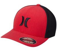 Hurley M Icon Textures Hat, Baseball Cap Uomo, ROSSO PALESTRA, S
