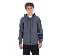 Hurley M Oceancare O&o Pile Zip Maglione Pullover, Grigio, S Uomo