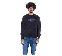 Hurley M Oceancare Tour-Maglia in Pile Maglione Pullover, Nero, S Uomo