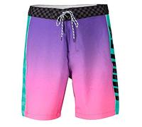 Hurley M Phtm Fastlane Flashback 18' Shorts da Surf, Uomo, Washed Pink, 31