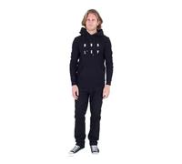 Hurley M Slash Hood Felpa con Cappuccio, Nero, XL Uomo