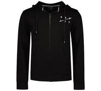 Hurley M Slash Zip Cappuccio Felpa, Nero, S Uomo