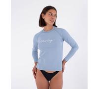 Hurley Maglia da Surf in Lycra a Maniche Lunghe da Donna