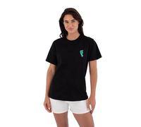 Hurley Cr ig Foot Short Sleeve T-shirt Nero M Donna