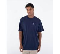 Hurley Maglietta a Maniche Corte Uomo - Icon, L, Worker Blue