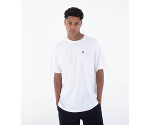 Hurley Maglietta a Maniche Corte Uomo - Icon, XL, Stone Grey
