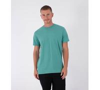 Hurley Low Tide Short Sleeve T-shirt Verde,Blu S Uomo