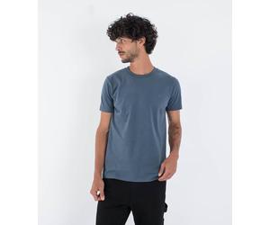 Hurley Maglietta a Maniche Corte Uomo - Low Tide, L, Dk Heather Grey