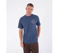 Hurley Printing Press Cordob Short Sleeve T-shirt Blu S Uomo