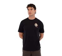 Hurley Maglietta a Maniche Corte Uomo - Printing Press Disques T-Shirt Uomo
