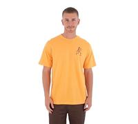 Hurley Printing Press Icon Flamingue Short Sleeve T-shirt Giallo XL Uomo